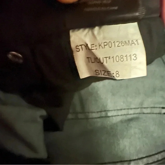 KUT from the Kloth Brigitte ankle skinny black with zipper ankles size 8 - Picture 10 of 11